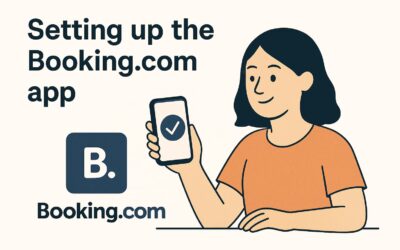Setting up the Booking.com app