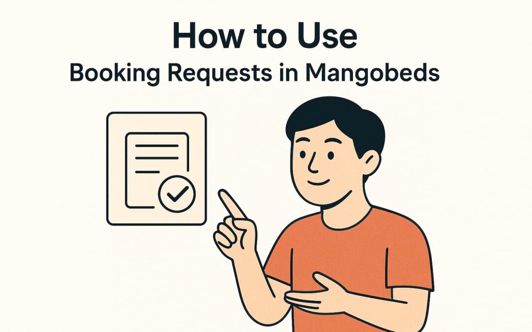 How to Use Booking Requests in Mangobeds