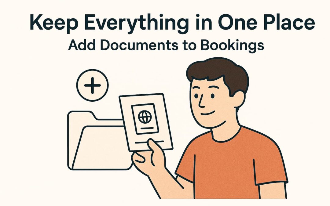 Keep Everything in One Place: Add Documents to Bookings
