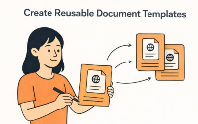 Create Reusable Document Templates