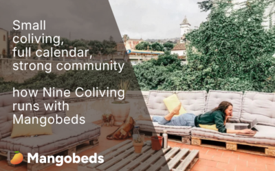 Small coliving, full calendar, strong community: how Nine Coliving runs with Mangobeds