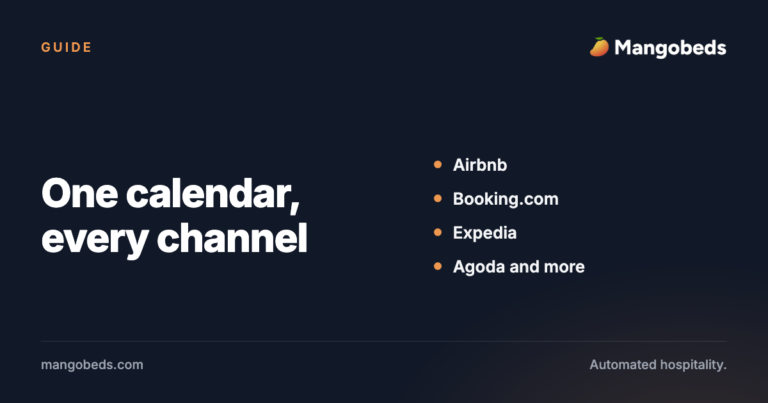 Mangobeds Channel Manager: Sync Airbnb, Booking.com & More
