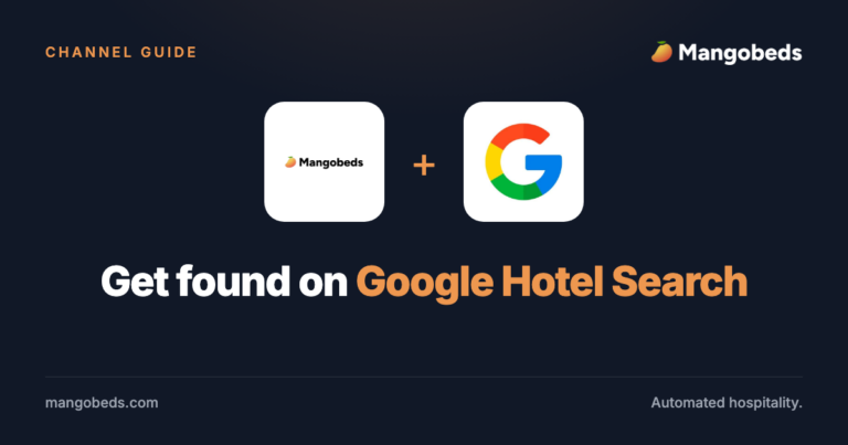 Google Hotel Search Channel Manager Connection Guide