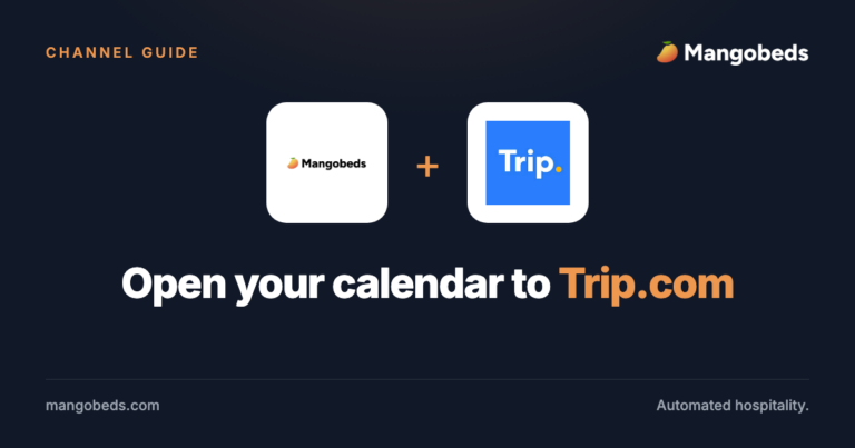 Trip.com Channel Manager Connection Guide