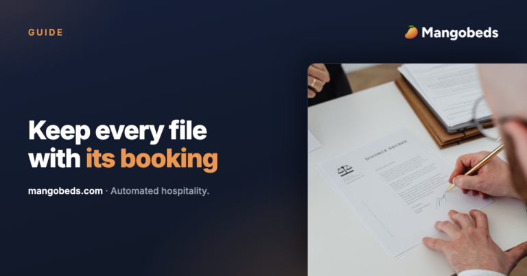 Keep Everything in One Place: Add Documents to Bookings