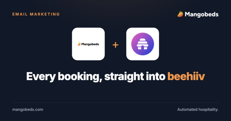 beehiiv integration with Mangobeds