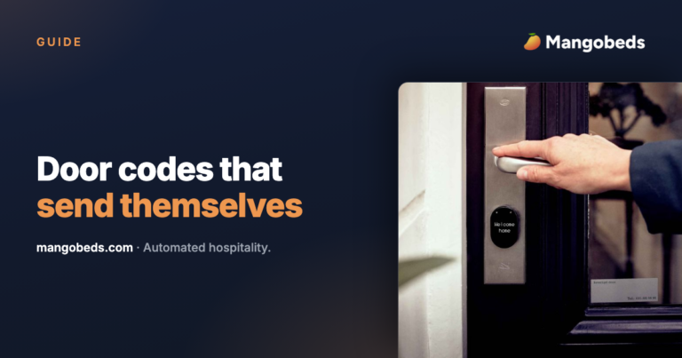 Manage Smart Lock Key Access Codes in Mangobeds