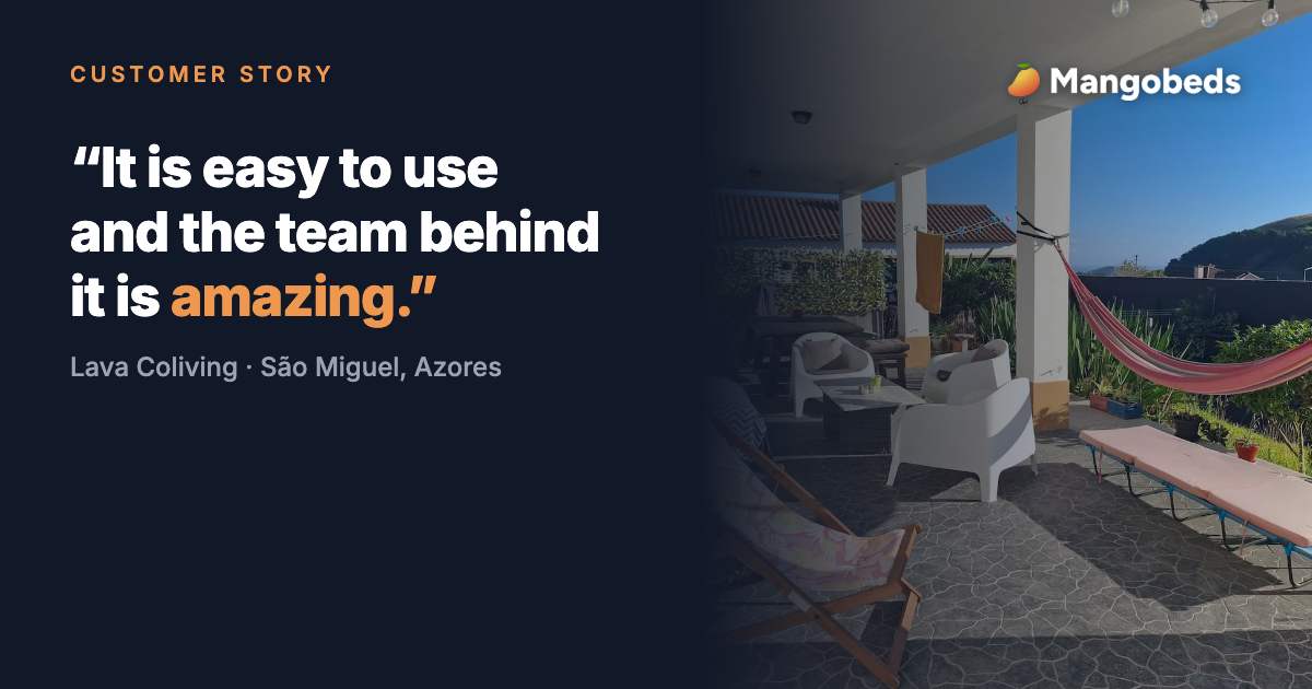 Surf coliving in the Azores: how Lava runs on Mangobeds