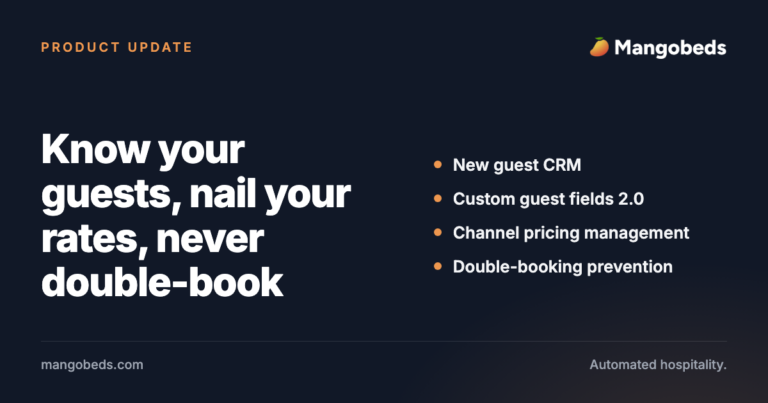 Know Your Guests, Nail Your Rates, Never Double-Book Again