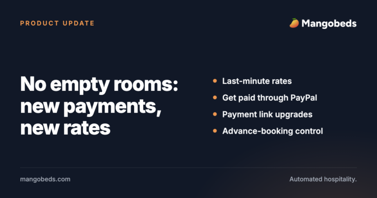 No Empty Rooms: New Payments, New Rates, New Wins