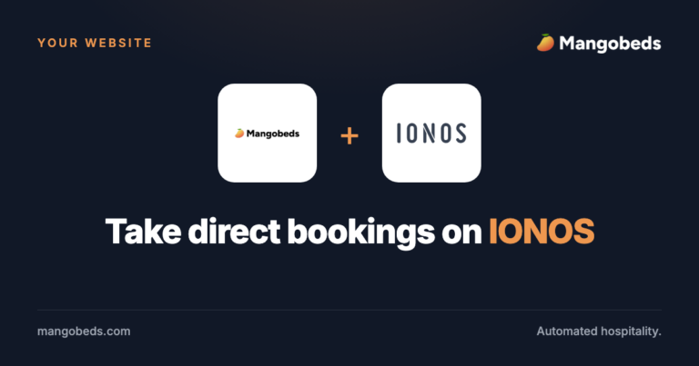 How to Add a Booking Widget to IONOS MyWebsite