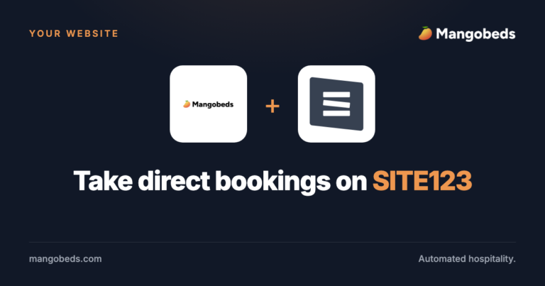 How to Add a Booking Widget to SITE123