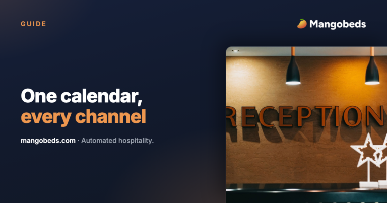 Mangobeds Channel Manager: Sync Airbnb, Booking.com & More