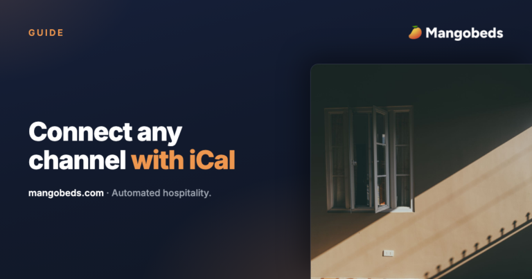 Connect to External Booking Channels (OTAs) Using iCal