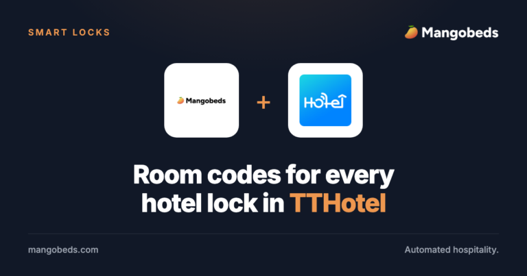 TTHotel Connection Guide with Mangobeds