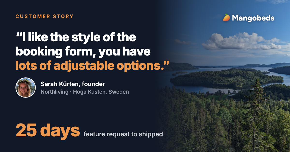 One host, one house: how Sarah runs coliving in Sweden with Mangobeds